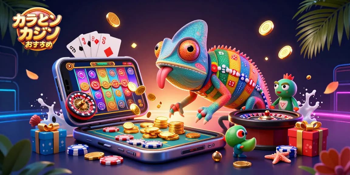 オンラインカジノ おすすめでプレイする魅力的なゲームを楽しむシーン
