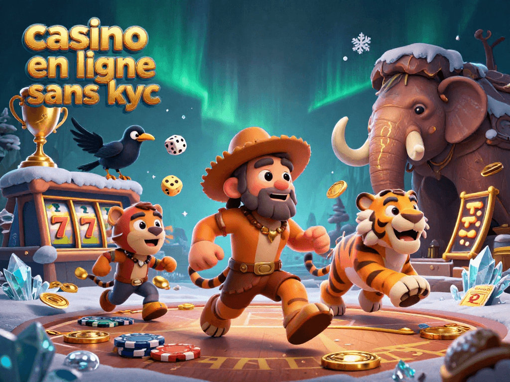 Découvrez l'univers captivant du casino en ligne sans KYC avec ce duo préhistorique et sonore.