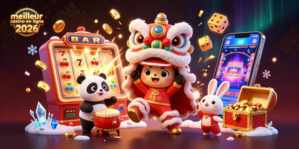 Découvrez le meilleur casino en ligne 2026 avec une danse de lion et un jackpot explosif de pièces d'or.