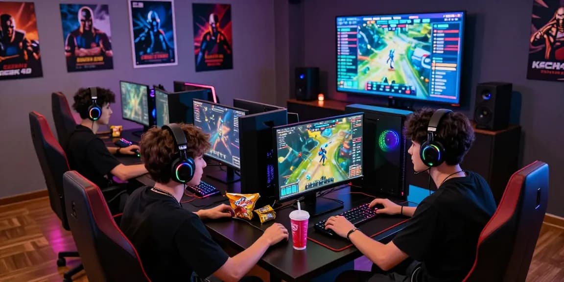 Engaging Kecak4D gaming scene with players immersed in vibrant gameplay and lively atmosphere.