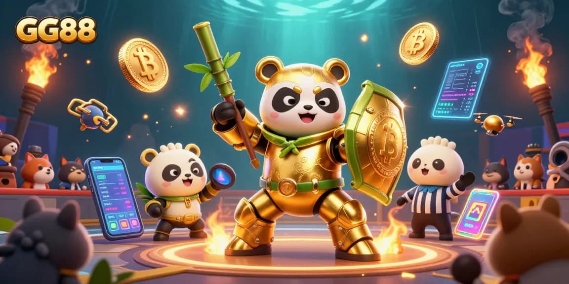 Experience dynamic gameplay with GG88 in a vibrant 3D casino world filled with excitement.
