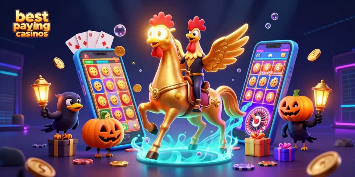Experience exhilarating wins at best paying online casinos with headless horseman and fortune symbols.
