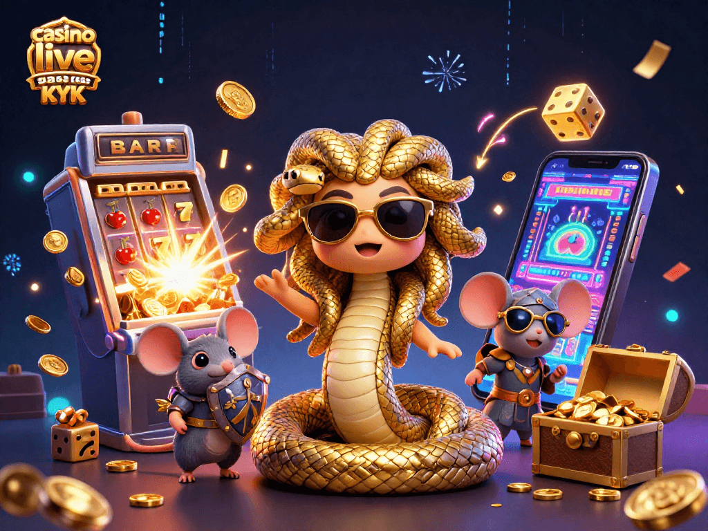 Jouer dans un casino live sans KYC avec Medusa et des éléments de jeu captivants.