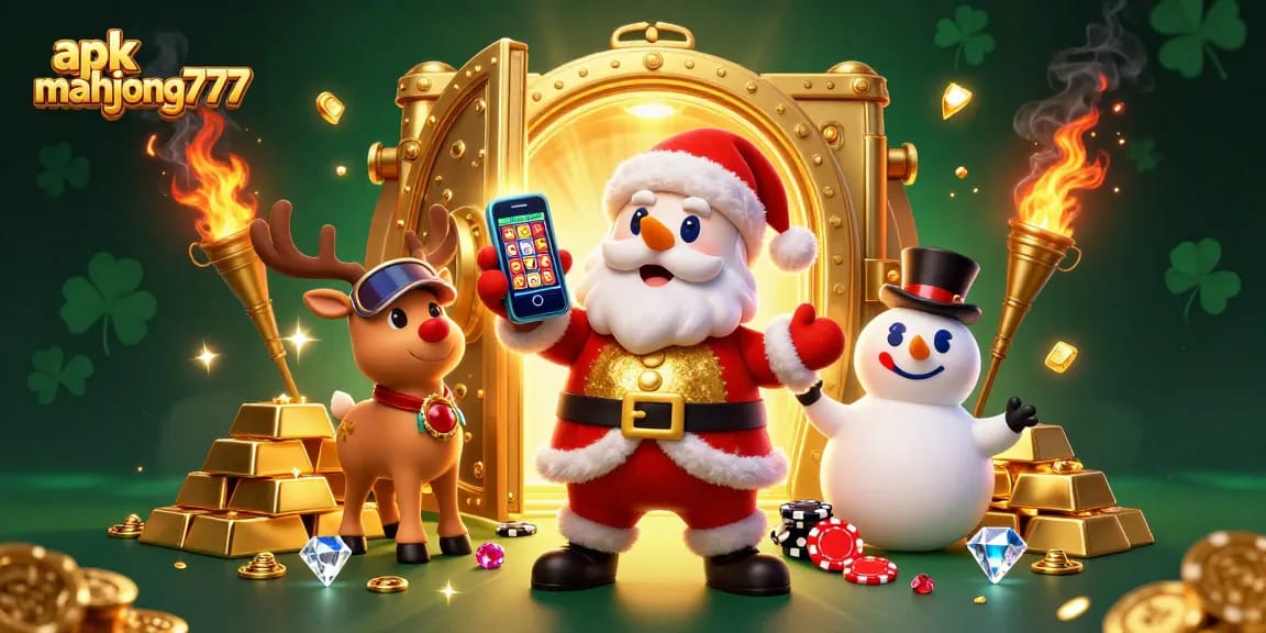 Play exciting slots with apk mahjong777, featuring dynamic 3D characters and vibrant casino elements.