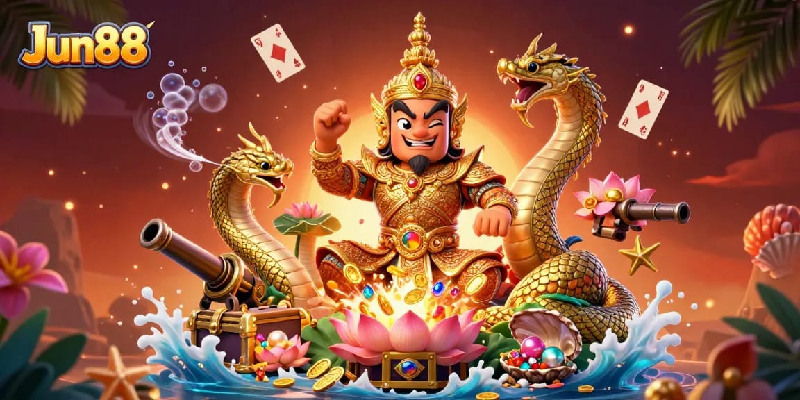 Engage in thrilling casino games with Jun88, where excitement meets vibrant visuals and winning strategies.