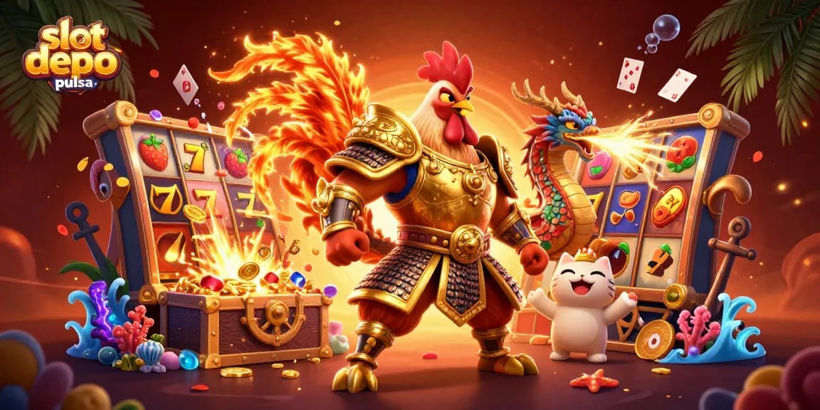 Slot depo pulsa memberi kesempatan menang dengan slot gacor terbaru yang mudah dan menguntungkan.