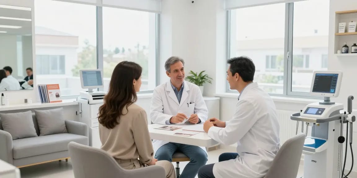 Hair transplant turkey consultation at a trusted health clinic with expert doctors.