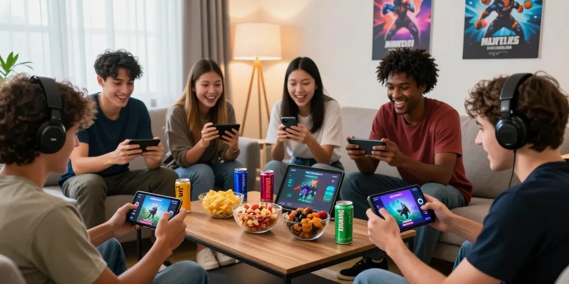 Pengalaman seru bermain game Wortel21 secara online dengan teman-teman di ruang tamu yang nyaman.