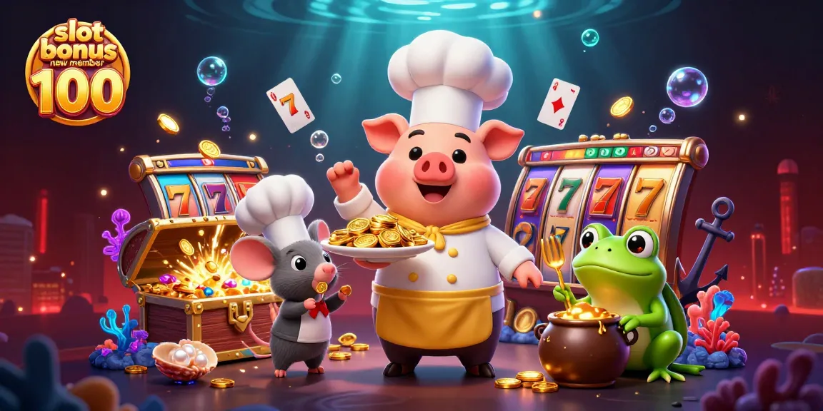 Engage with exciting gameplay and win big using the slot bonus new member 100 offer at top casinos.
