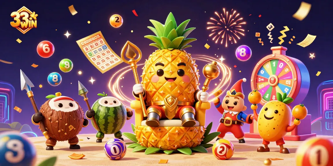 Engage with 33WIN's vibrant casino experience featuring lively characters and dynamic game elements.