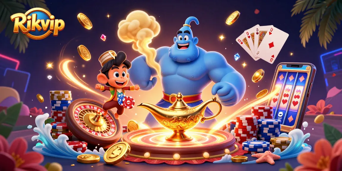 Experience the thrills of Rikvip with a vibrant casino scene full of winning elements.
