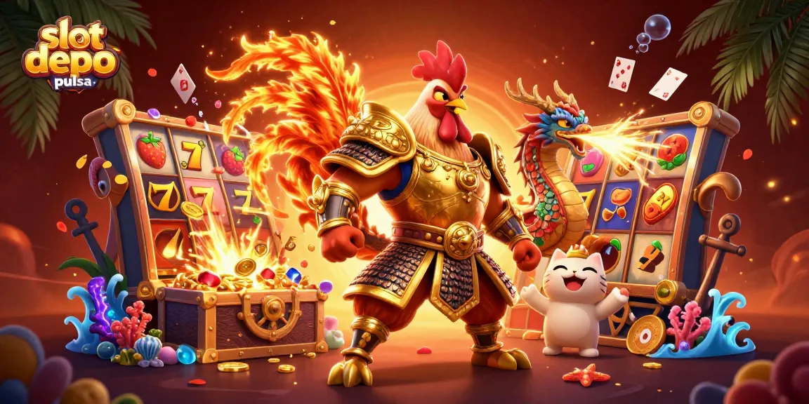Slot depo pulsa memberi kesempatan menang dengan slot gacor terbaru yang mudah dan menguntungkan.
