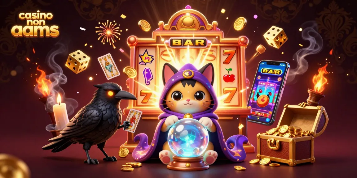 Immergiti in un'entusiasmante esperienza di gioco nei casinò non AAMS con vivaci illustrazioni 3D di personaggi mistici, jackpot e altro ancora.