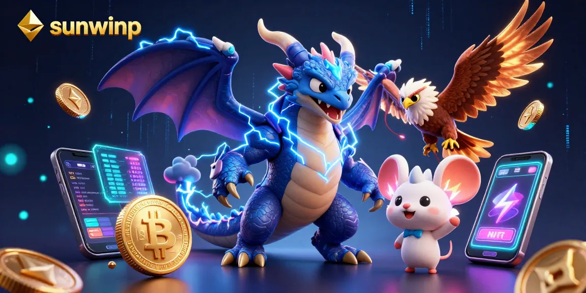 Experience thrilling gameplay with sunwinp, showcasing vibrant characters amidst dazzling casino elements.
