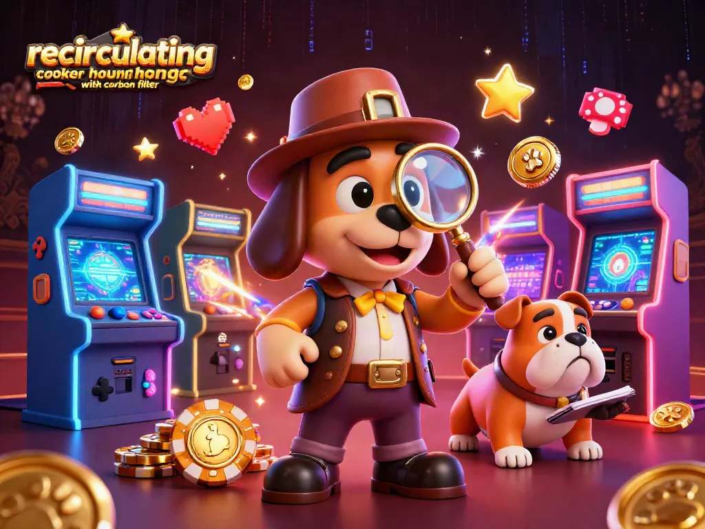 Spin to win with a recirculating cooker hood with carbon filter amidst a casino adventure!