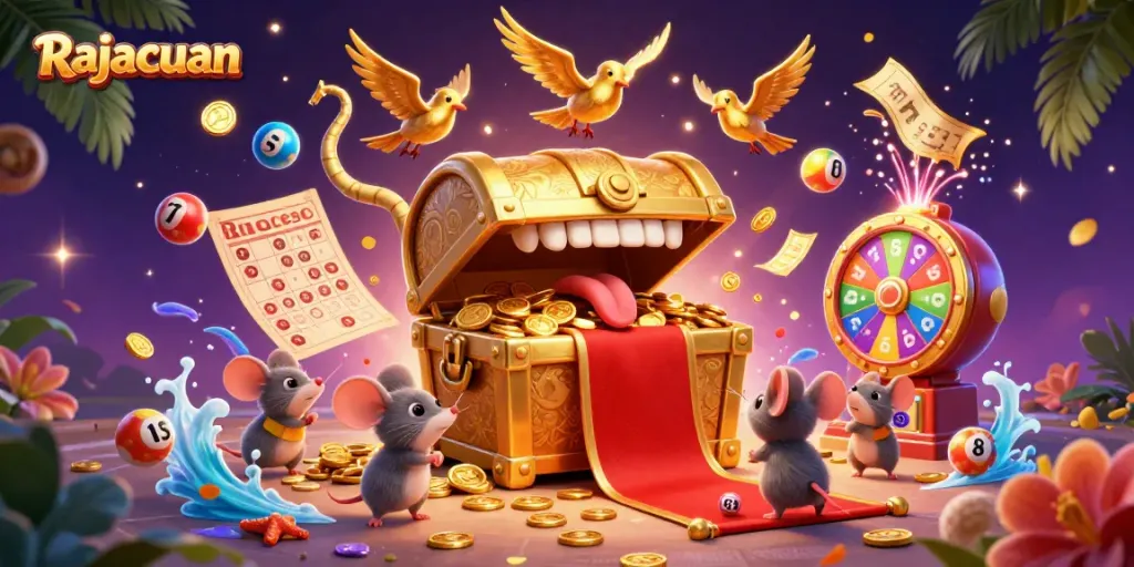 Rajacuan menawarkan pengalaman permainan menarik dengan elemen jackpot dan warna ceria.