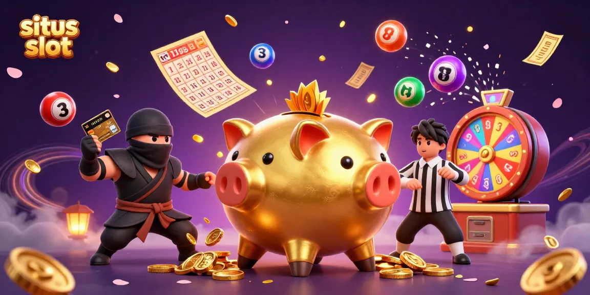 Menangkan jackpot di situs slot dengan gaya dan keseruan luar biasa dalam gambar ilustrasi.