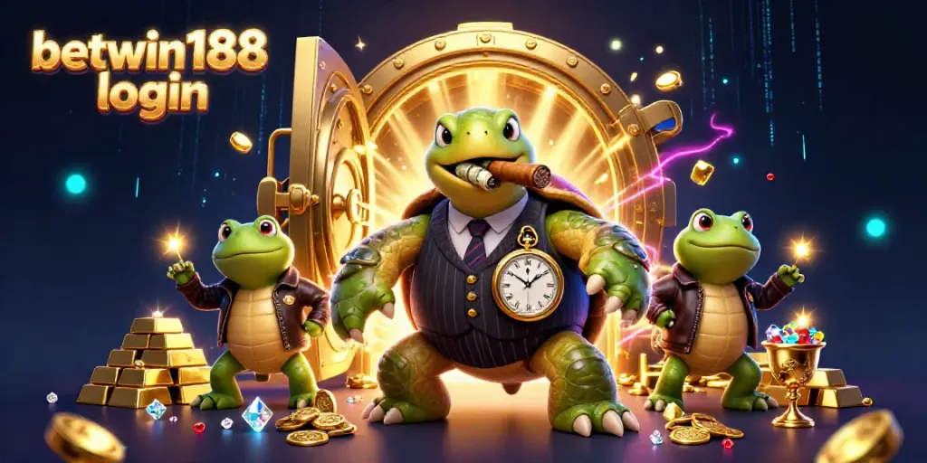 Login ke BETWIN188 dengan informasi dan tampilan menarik dalam ilustrasi 3D.