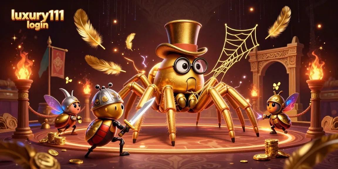 Engage with luxury111 login for a premium casino experience amidst vibrant 3D scenes.