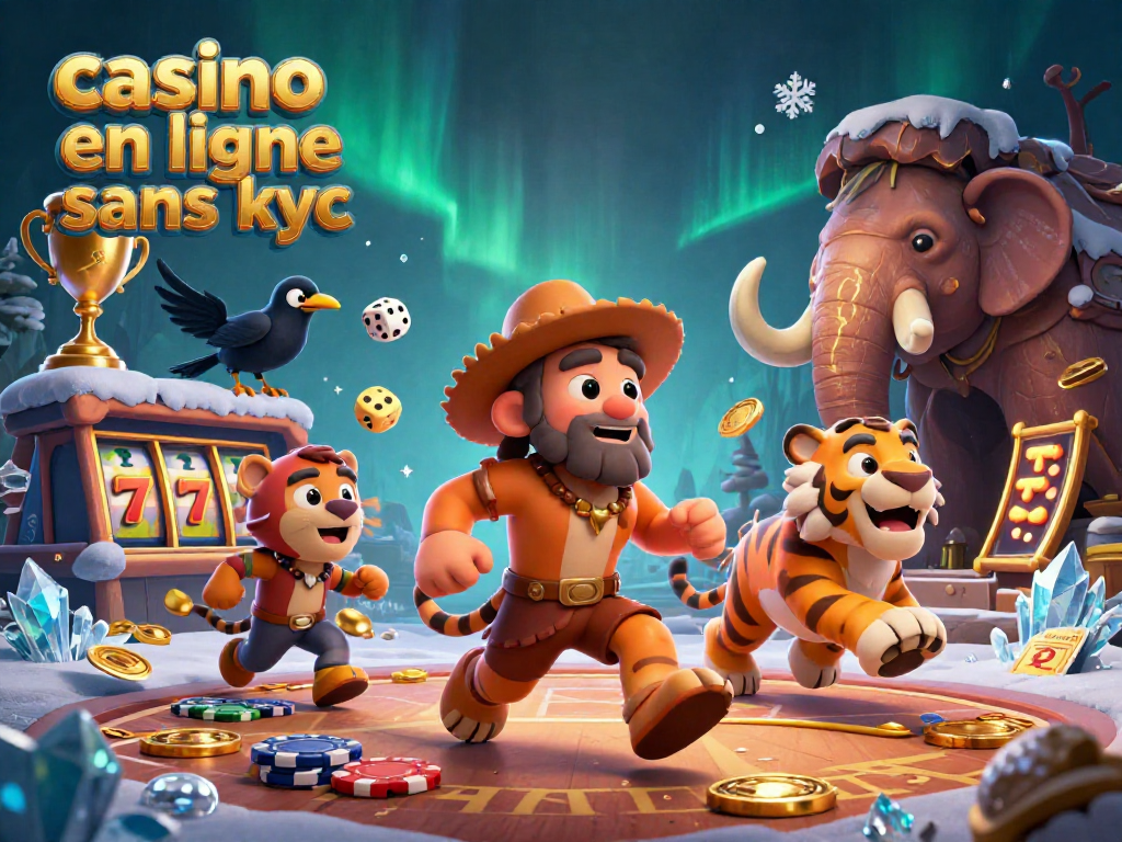 Découvrez l'univers captivant du casino en ligne sans KYC avec ce duo préhistorique et sonore.
