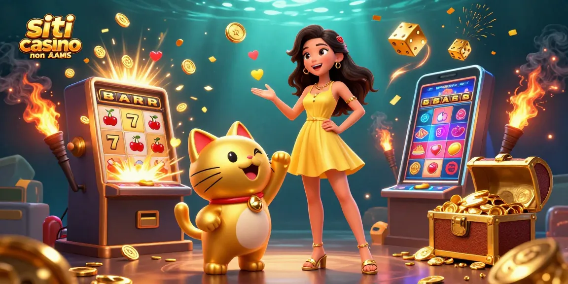Interagisci con le esperienze dei siti casino non AAMS tra personaggi gioiosi e dinamici elementi di gioco.