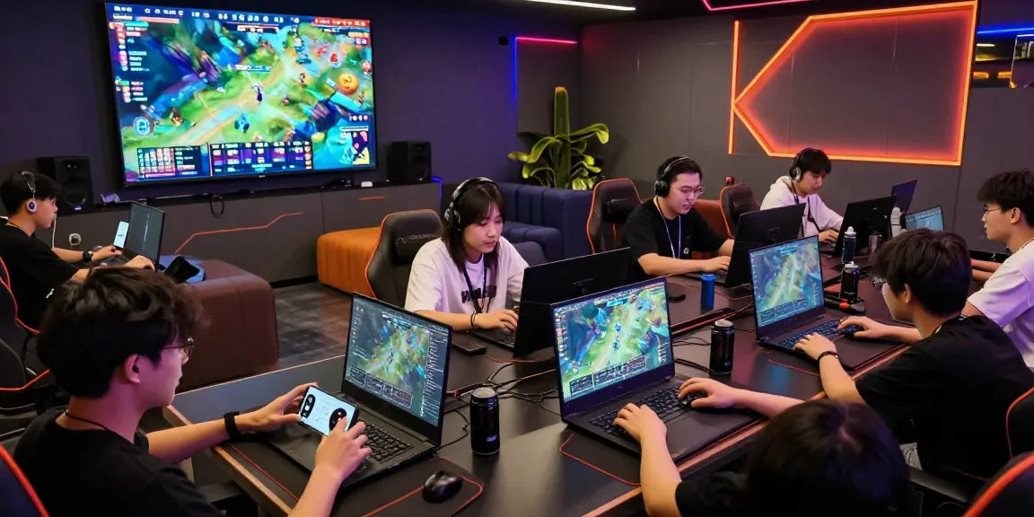 Engaged players enjoying diverse games at 鉅城娛樂 online platform, showcasing vibrant gaming atmosphere.