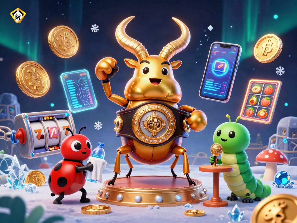 Experience the excitement of 8xbet with a dynamic 3D casino scene featuring unique characters.