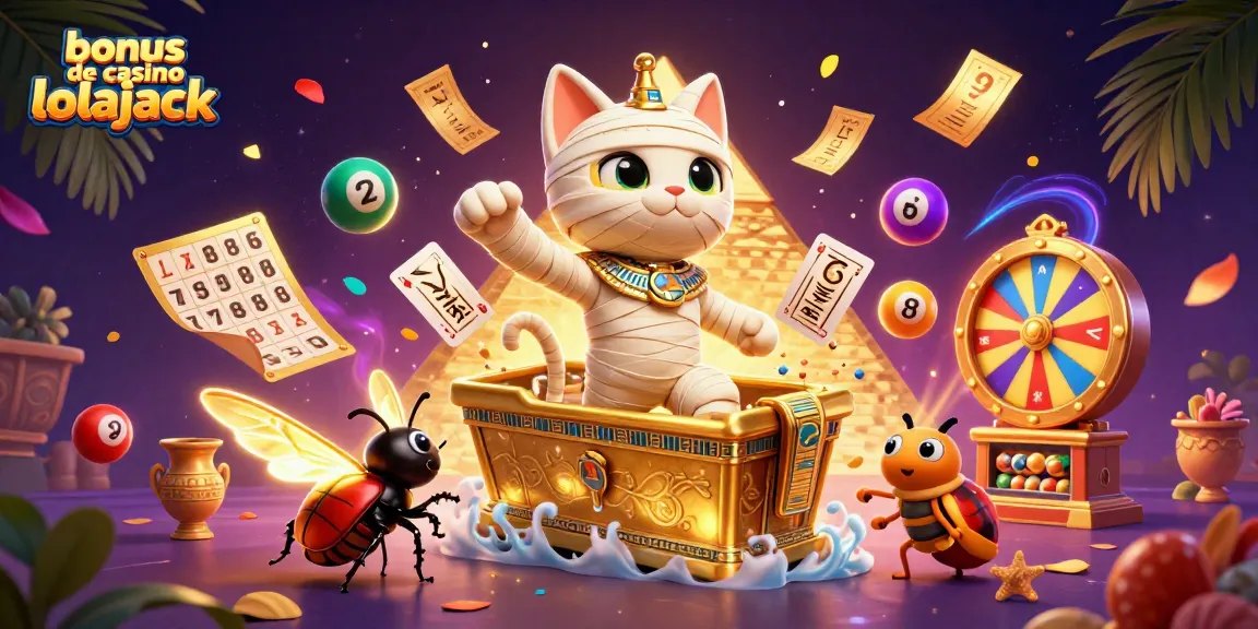 Experience exhilarating wins and rewards with the bonus de casino lolajack in a vibrant 3D casino scene.
