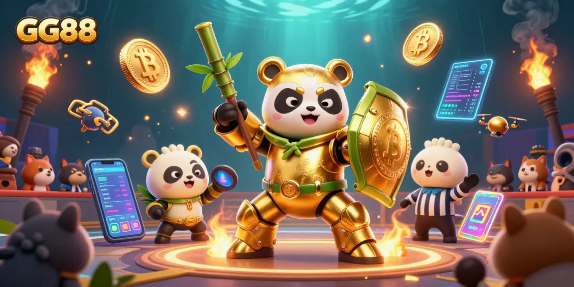 Experience dynamic gameplay with GG88 in a vibrant 3D casino world filled with excitement.