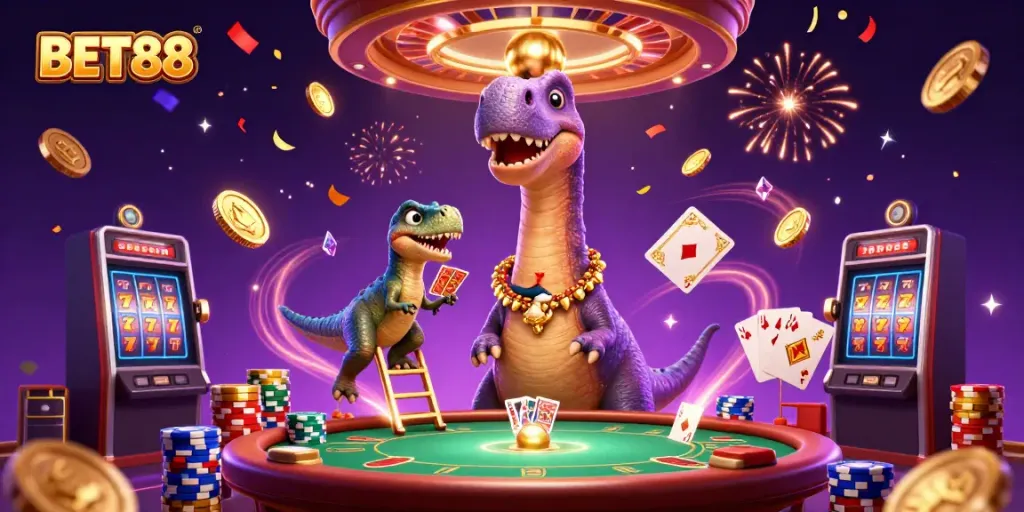 Experience the excitement and fun of BET88 casino with dynamic gameplay and vibrant visuals.