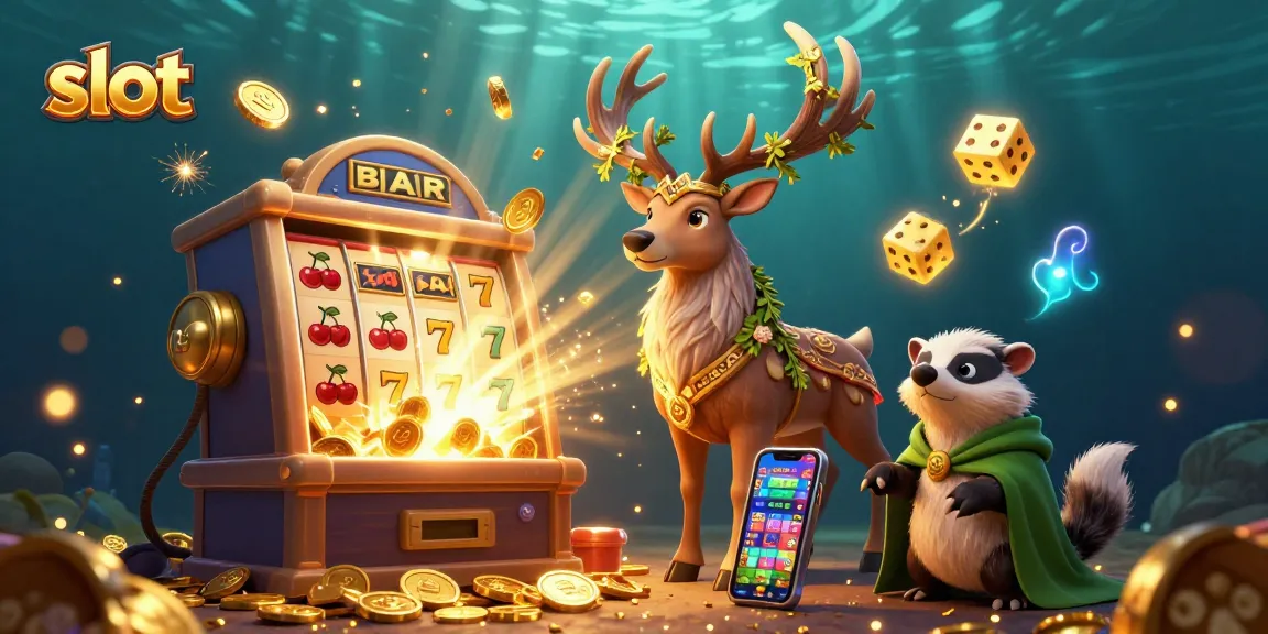 Experience the thrill of slot gaming with jackpot excitement and enchanting characters.