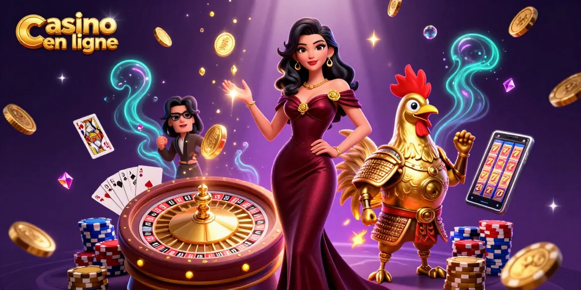 Des cascades d'or et de gemmes dans une illustration vibrante célébrant l'excitation et les gains des casinos en ligne.