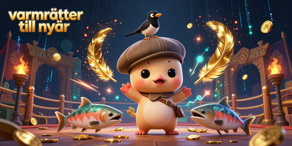Experience varmrätter till nyår with an exciting online gaming atmosphere featuring vibrant characters.