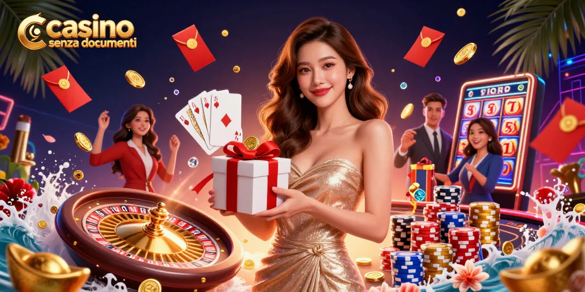 Vivi il divertimento festivo al casinò senza documenti con giochi e premi straordinari.