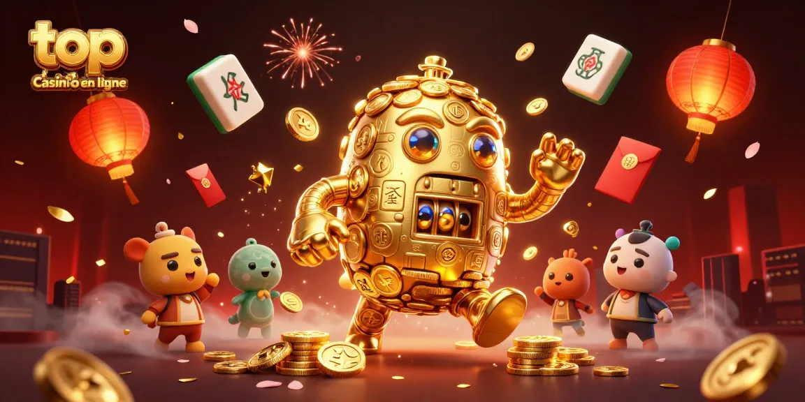 Découvrez des gains excitants au top casino en ligne avec un golem doré et des éléments de jeu.