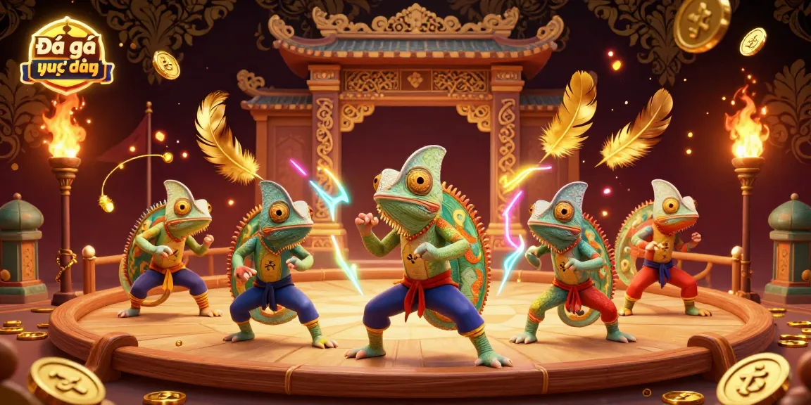 Engage in Đá gà trực tiếp with thrilling cockfighting action and vibrant scenes filled with excitement.