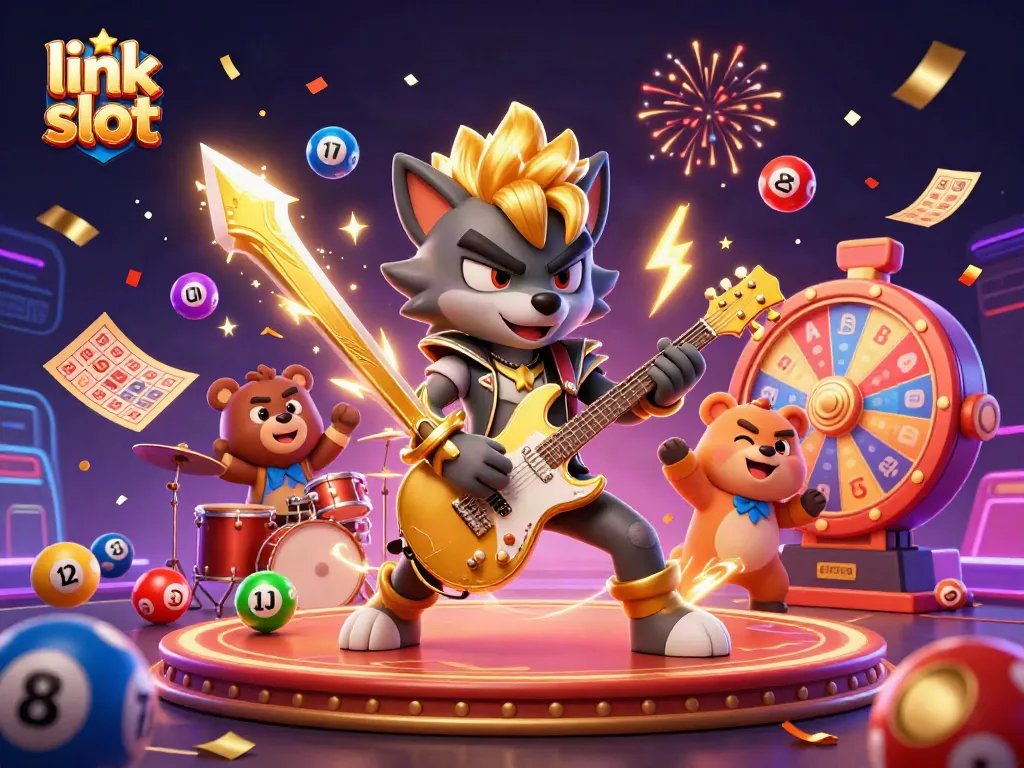 Menangkan jackpot dengan slot gacor di link slot dan meriahkan permainan dengan bola lotere berwarna-warni.