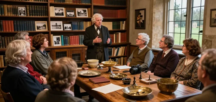 Tynte's Castle legacy shared at community event on https://tyntescastle.com with historians and diverse audience.